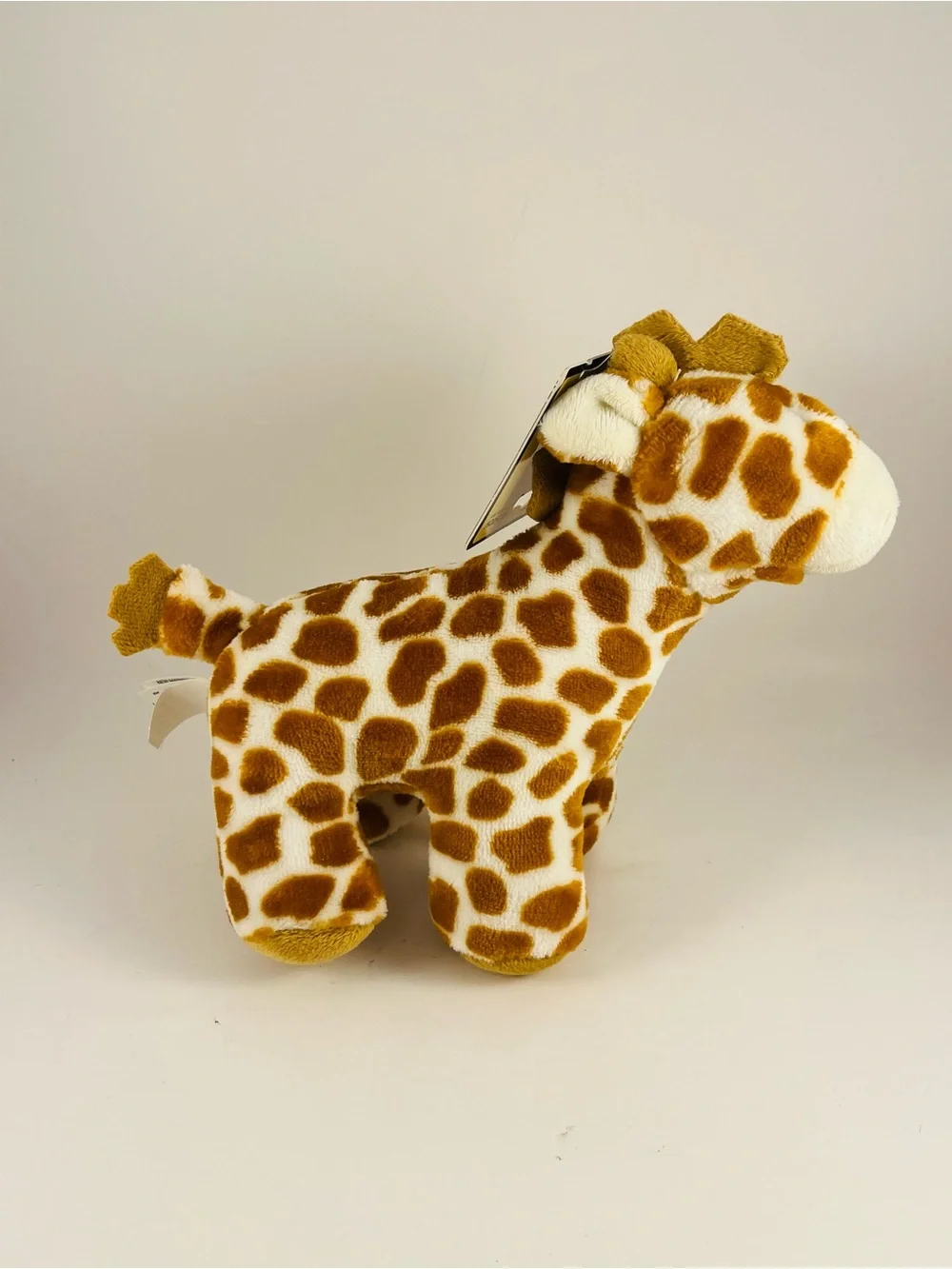 Kellytoy Wags And Purrs Plush Giraffe 8” Squeeky Dog Toy NWT